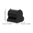 thumbnail image 2 of OULII 10 Pcs Rubber Buffer Stop French Horn Accessories Black Cushioning For Musicians, 2 of 8