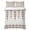 Brown, variant on King Quilt Set 96''x106'', Mexican Stripes Lightweight Bedspread Coverlet Set with 2 Pillow Shams, Colorful Striped Mexican Fiesta Theme Breathable All Season Quilt Bedding for Bedroom/Guest Room