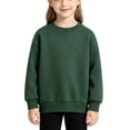 thumbnail image 7 of Maean Kids Fleece Sweatshirt Boys Girls Crew Neck Long Sleeve Warm Tops Fall Winter Sweatshirts Clothes, 7 of 7