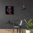thumbnail image 4 of Epic Art 'Flamenco Fighter' by Epic Portfolio, Acrylic Glass Wall Art, 24"x24", 4 of 8