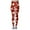 C-Red, variant on Halloween Leggings for Women Plus Size Soft Stretchy Pumpkin Printed Pajamas Pants Fall Festival Workout Yoga Pants Fashion Fall Winter Clothes #01 Orange Size S