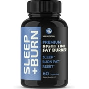 Nobi Nutrition Night Time Fat Burner| Hunger Suppressant & Weight Loss Support Supplements for Women & Men | Burn Belly Fat, Support Metabolism & Fall Asleep Fast | 60 Nighttime Pills