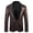 Coffee, variant on Mens Sequins Blazer Peak Lapel Stage Party Wear formal Shiny Jacket Coat Orange L(L)