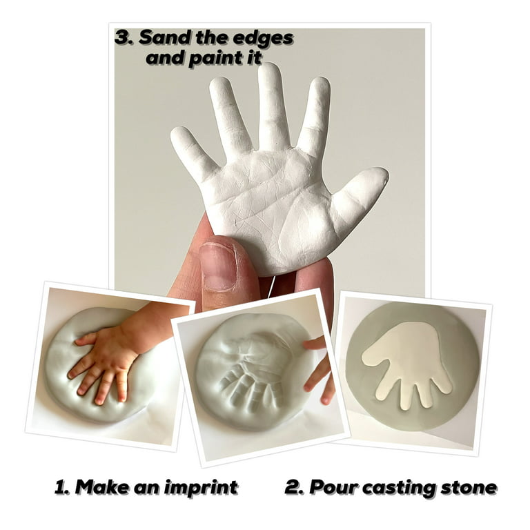  Memory Handz EZ Cast Kit - Child to Adult Hand Casting Kit :  Arts, Crafts & Sewing