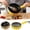 Yellow1, variant on Non-Stick Frying Pan 6 Inch Electric Egg Skillet with Auto Shut-Off Compact Portable Frypan for Breakfast Omelets and Quick Meals in Dorms RVs and Kitchens