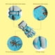 thumbnail image 3 of Yuarrent Guantes de esquí para niños Guantes de invierno de setas de dibujos animados Guantes impermeables a prueba de viento cálidos para deportes al Suministros térmicos Numero 3 Yuarrent HA046798-03, 3 of 6