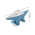 thumbnail image 2 of VEVOR Single Horn Anvil 110lbs Cast Steel Anvil Blacksmith for Sale Forge Steel Tools W/Round and Square Hole and Equipment Anvil Rugged Blacksmith Jewelers Durable and Robust Metal Working Tool, 2 of 9