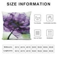 thumbnail image 6 of JEUXUS 2-Piece Short Plush Pillowcase Set - Purple Rose X-Ray Photograph White, 6 of 6