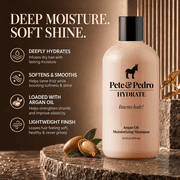 Pete & Pedro HYDRATE – Hydrating Moisturizing Argan Oil Shampoo, 8.5 oz.