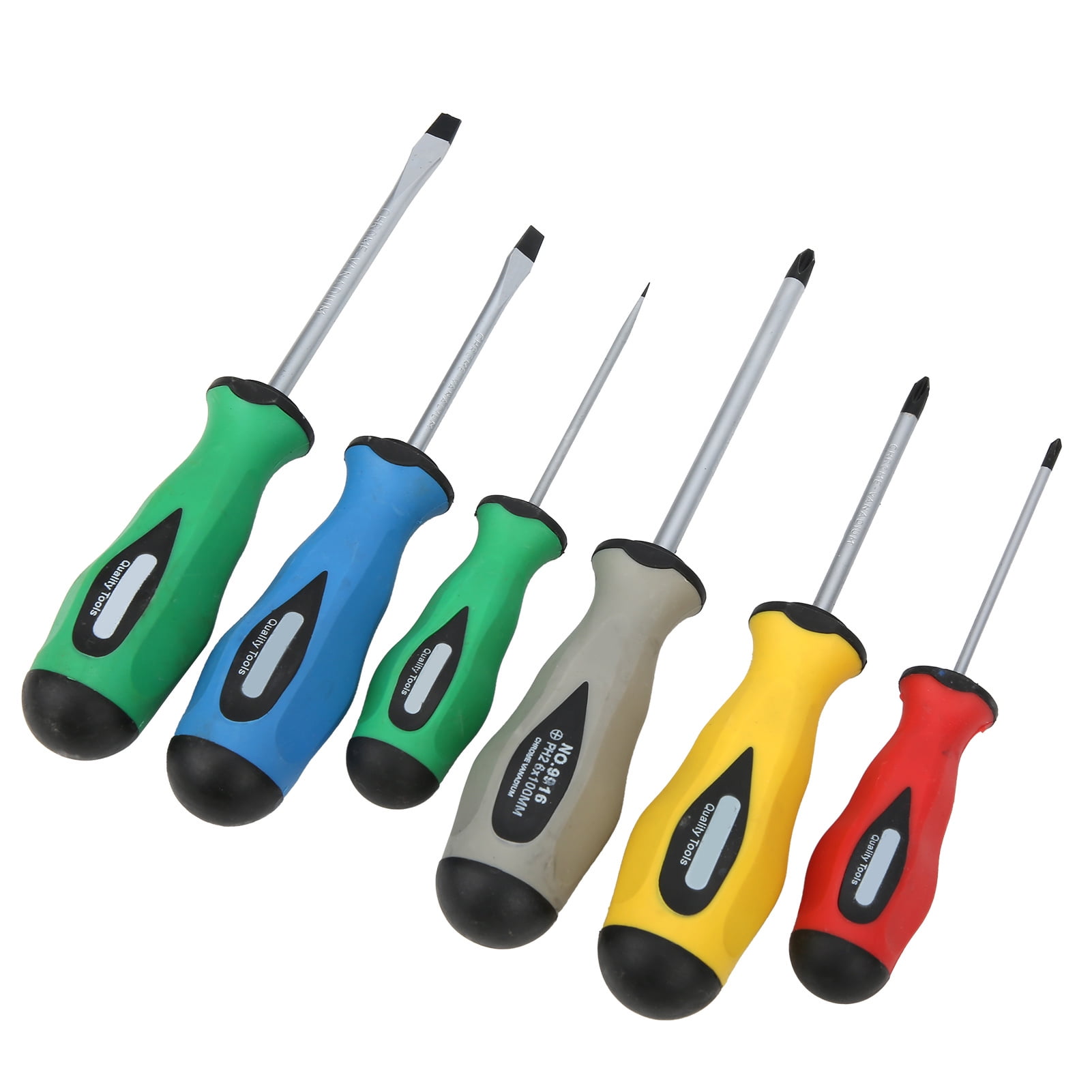 6PCS Alloy Steel Service Screwdriver Set, Repairing Screwdriver Set,  Screwdriver, Durable For Home Repairing Worker Industrial