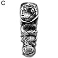 thumbnail image 1 of Full Arm Tattoo Stickers Crown Lion Waterproof Tattoo Stickers, 1 of 1