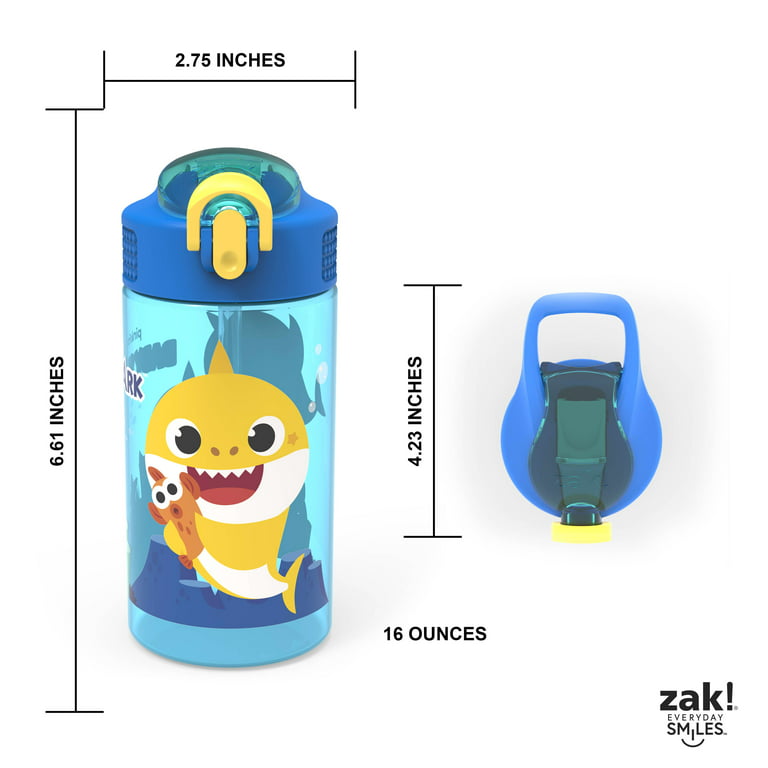 Zak! Designs Everyday Smiles 16 Ounce Leak-Proof Water Bottle 1 ea 1 ct