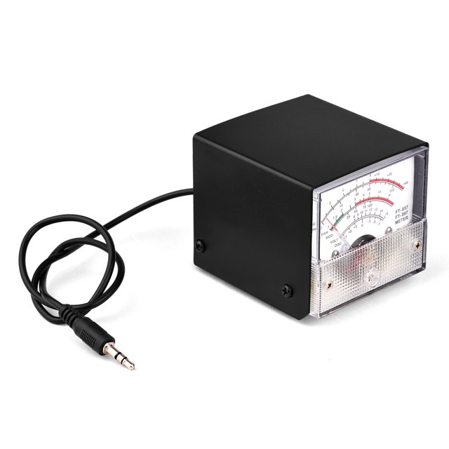 Compteur Debout, Compteur d'Affichage de Réception Wattmètre Compteur Swr avec Yaesu Ft-857 Compteur Compatible avec Compteur d'Affichage Compatible Laoshe Siuke Compteur Swr