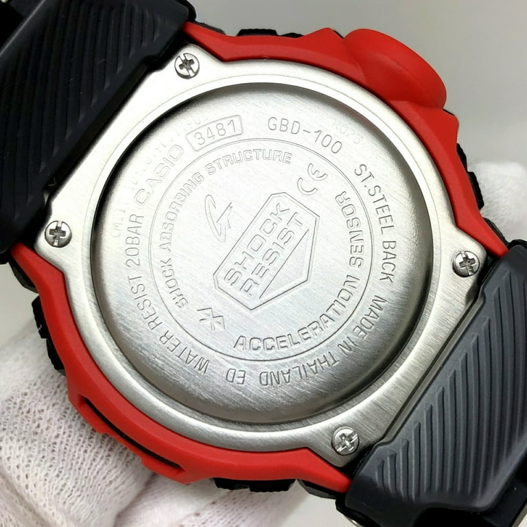 Pre-Owned G-SHOCK G shock CASIO Casio watch GBD-100-1 G-SQUAD 