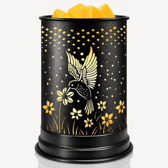 Electric Wax Melt Warmer, UNTIMATY Metal Wax Warmer, Scented Candle Wax Burner for Spa Home Office Bedroom