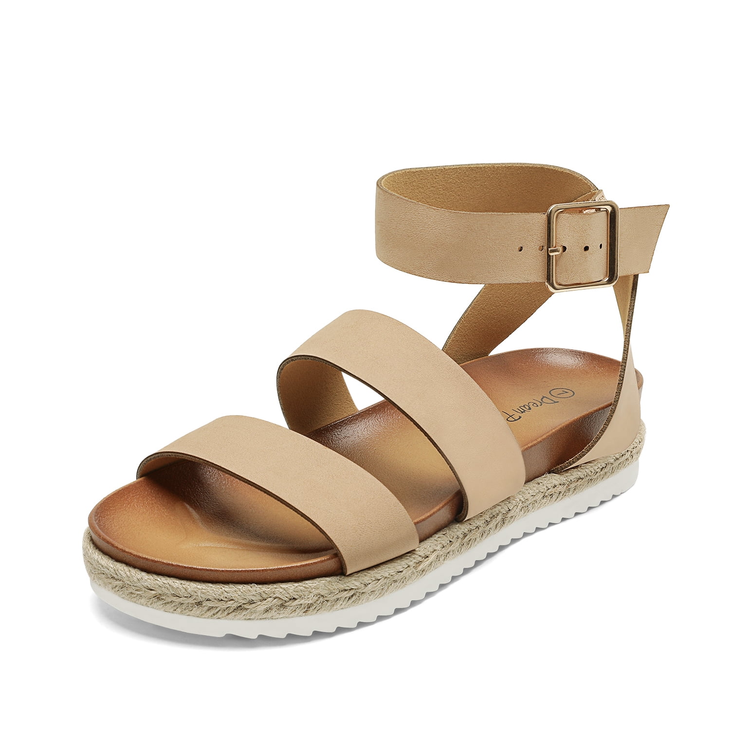 nude comfort sandals