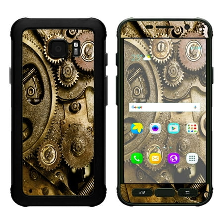 Skin Decal For Samsung Galaxy S7 Active / Steampunk Gears Steam Punk Old