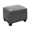 thumbnail image 4 of Convenience Concepts Designs4Comfort 5th Avenue Storage Ottoman, Multiple Finishe, 4 of 6