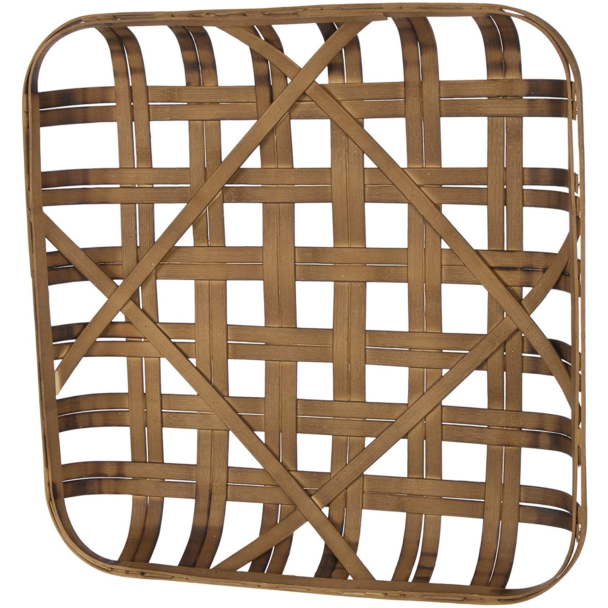 Tobacco Square Basket Large atelieryuwa.ciao.jp