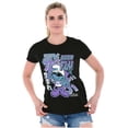 thumbnail image 4 of The Smurfs Cool Kanji Born Fly Women's T Shirt Ladies Tee Brisco Brands S, 4 of 5