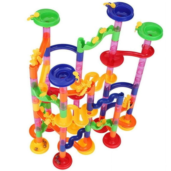 Zshan Creative DIY Marble Race Run Maze Balls Track Blocks Educational Toys for Children Kids, DIY Toys, Children Educational Toys
