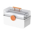 thumbnail image 4 of Caja de botiquín de primeros auxilios Yinane Contenedor organizador portátil 3 capas, 4 of 8