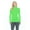 Lime Green, variant on M&M SCRUBS Women's Long Sleeve Turtle-Neck T-Shirt Under Scrub (Black, X-Small)