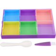 thumbnail image 1 of HUGFEGWE 1 Set Diamond Drawing Tray Diamond Art Trays Bead Holder Storage Tray Rhinestone Tray Organizer Plastic Diamond Sorting Tray for Diamond Art Tools and Accessories Diamond Arts UA824-19264, 1 of 9