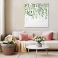 thumbnail image 5 of Sage Green Eucalyptus Leaves Wall Art Painting on Canvas, Summer Weeping Floral Botanical Canvas Art Home Prints Wall Art Framed Modern Artwork for Living Room Bedroom Wall Decor 12x12in, 5 of 9