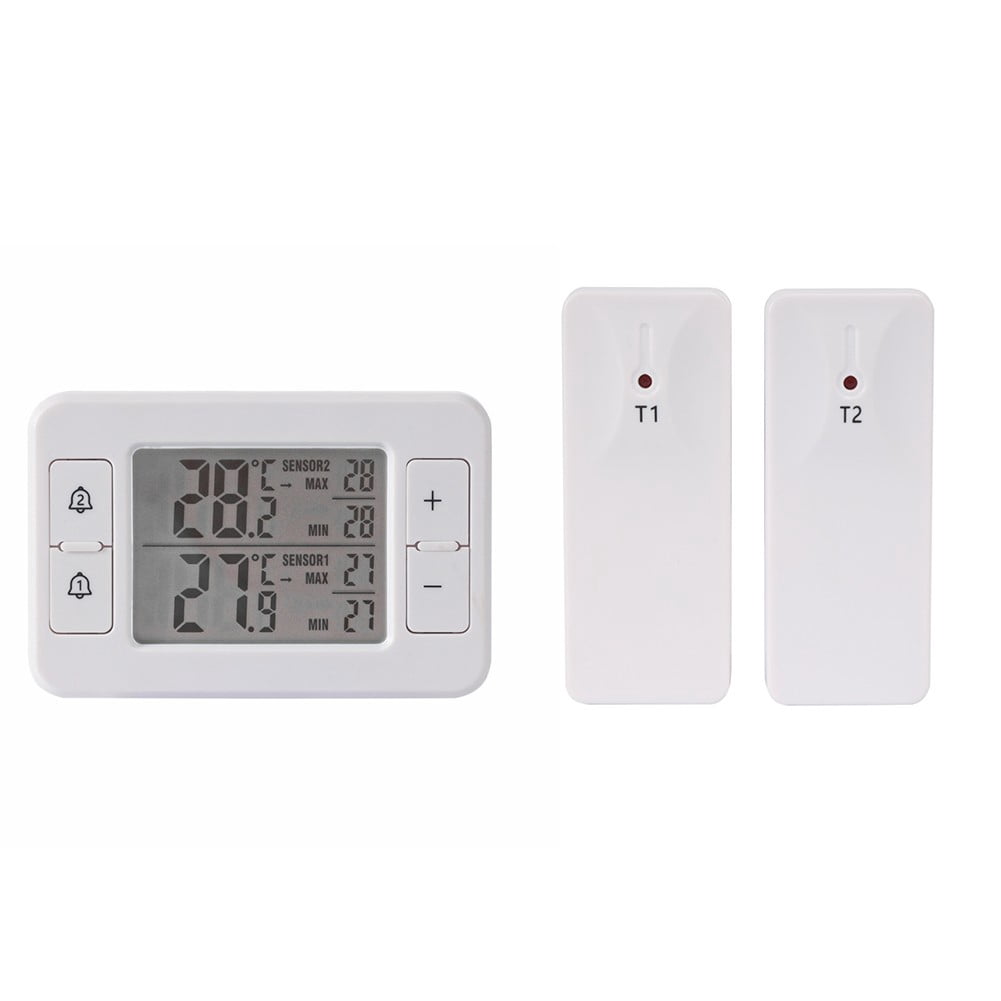 Arkzeo Dual Sensor Wireless Thermometer for Indoor and Outdoor Temperature Display