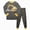 H01-Grey, variant on TOWED22 Toddler Baby Boy Fall Clothes Color Block Pockets Crew Neck Long Sleeve Sweatshirt Pants 2 Pcs Outfits Size:6-7 Y,Color:Green