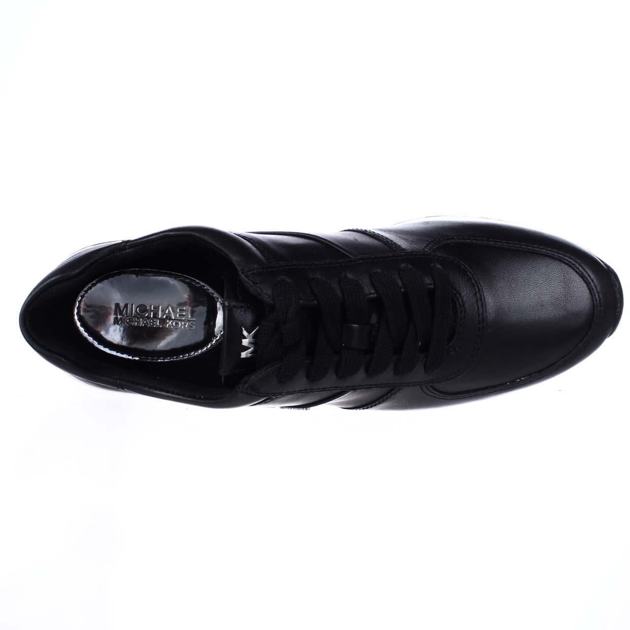 michael kors allie trainer sneakers black