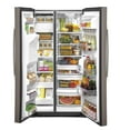thumbnail image 2 of GE Freestanding Side By Side Refrigerator, Gray, 2 of 5