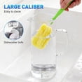 thumbnail image 6 of GPED 64 oz Glass Pitcher, Glass Water Jug with Lid and Spout, 1.8L Glass Carafe for Fridge, Thickened Borosilicate Iced Juice Jugs for Cold and Hot Beverage, Easy Clean Heat Resistant Jug, 6 of 7