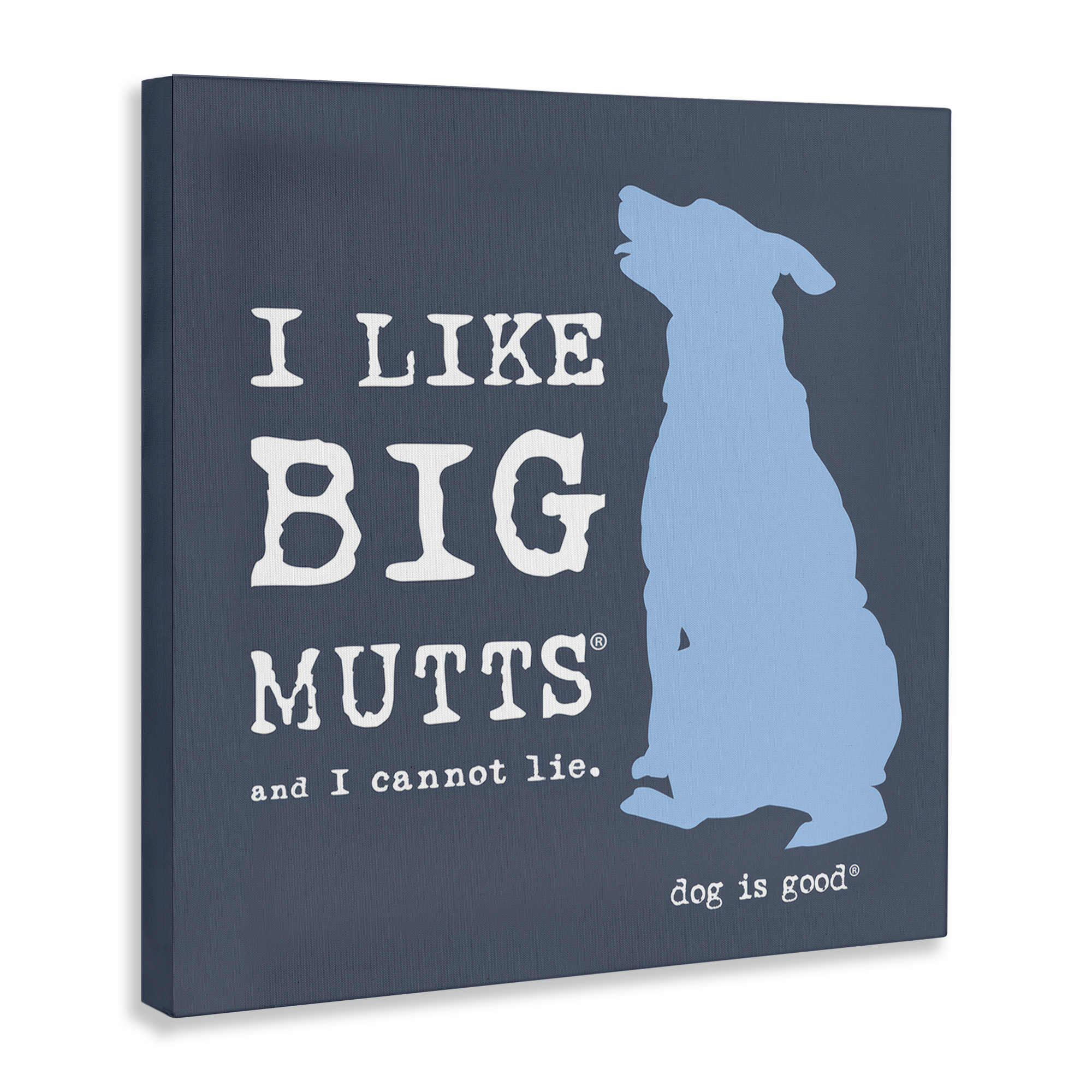 Stupell Industries Like Big Mutts Pet Humor Animals Painting Wrapped Canvas Art Print Wall Art, 30 x 30
