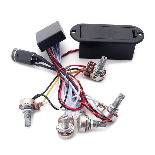 Ecualizador de preamplificador activo Wosthever con caja de Potenciómetros individuales