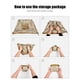 thumbnail image 4 of Bolso Bandolera Bolso bandolera plegable portátil para exteriores, bolso de compras, bolso de mano, 4 of 5