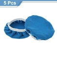 thumbnail image 3 of Uxcell 5pcs Car Polisher Bonnet Buffing Pad Micro-fiber for 5"-6" Car Buffer Bonnets Polisher, Dark Blue, 3 of 6