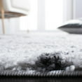 thumbnail image 4 of SAFAVIEH August Raphael Diamond Shag Area Rug, Ivory/Grey, 4'5" x 6'5", 4 of 8