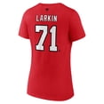 thumbnail image 3 of Women's Fanatics Dylan Larkin Red Detroit Red Wings Special Edition 2.0 Name & Number V-Neck T-Shirt, 3 of 3