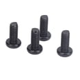 thumbnail image 4 of Rustproof Stainless Steel License Plate Screws, M5 0.8 Diameter, Black Oxidized Finish, Cross Shaped Screw , Fits for M3 with Metal Threaded Screw Retainer, Fits for MY with, 4 of 7