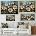 thumbnail image 4 of Designart "Beach Escape Vacation Woman Portrait" Fashion Wall Art - Glam Orange Woman Mexican Entryway Wall Art, 4 of 4