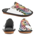 thumbnail image 4 of IAUYY Memory Foam House Slippers Suitable for Both Men and Women. Comfortable, Anti-Slip Plush Flat-Bottomed Slippers The Best Holiday Gift Zebra, 4 of 9
