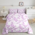 thumbnail image 2 of Manfei Pink Sakura 2pcs Bedding Comforter Set,Japanese Style Twin Comforter Sets,Chic Flower Breathable Bedding Set,Microfiber Cherry Blossom Room Decor,Reversible, 2 of 8
