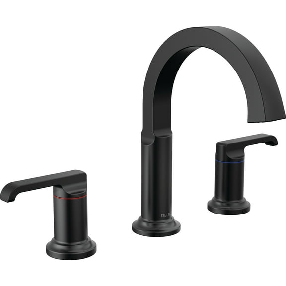 Delta 35588-Dst Tetra 1.2 GPM Widespread Bathroom Faucet - Black