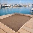 thumbnail image 5 of Koeckritz Rugs 4' x 10' Premium Ribbed Indoor/Outdoor Area Rug, Quick Dry, Lightweight, Espresso, 5 of 8