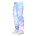 thumbnail image 4 of Pantalon Décontracté à Imprimé Galaxie pour le Quotidien avec Coupe Extensible Confortable, Pantalon pour Homme au Design Spatial pour un Style de Rue au Quotidien, 4 of 5