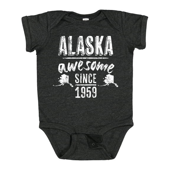 Inktastic Alaska Awesome Since 1959 Boys or Girls Baby Bodysuit