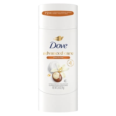 Dove Advanced Care Antiperspirant Deodorant Stick Shea Butter 2.6 oz