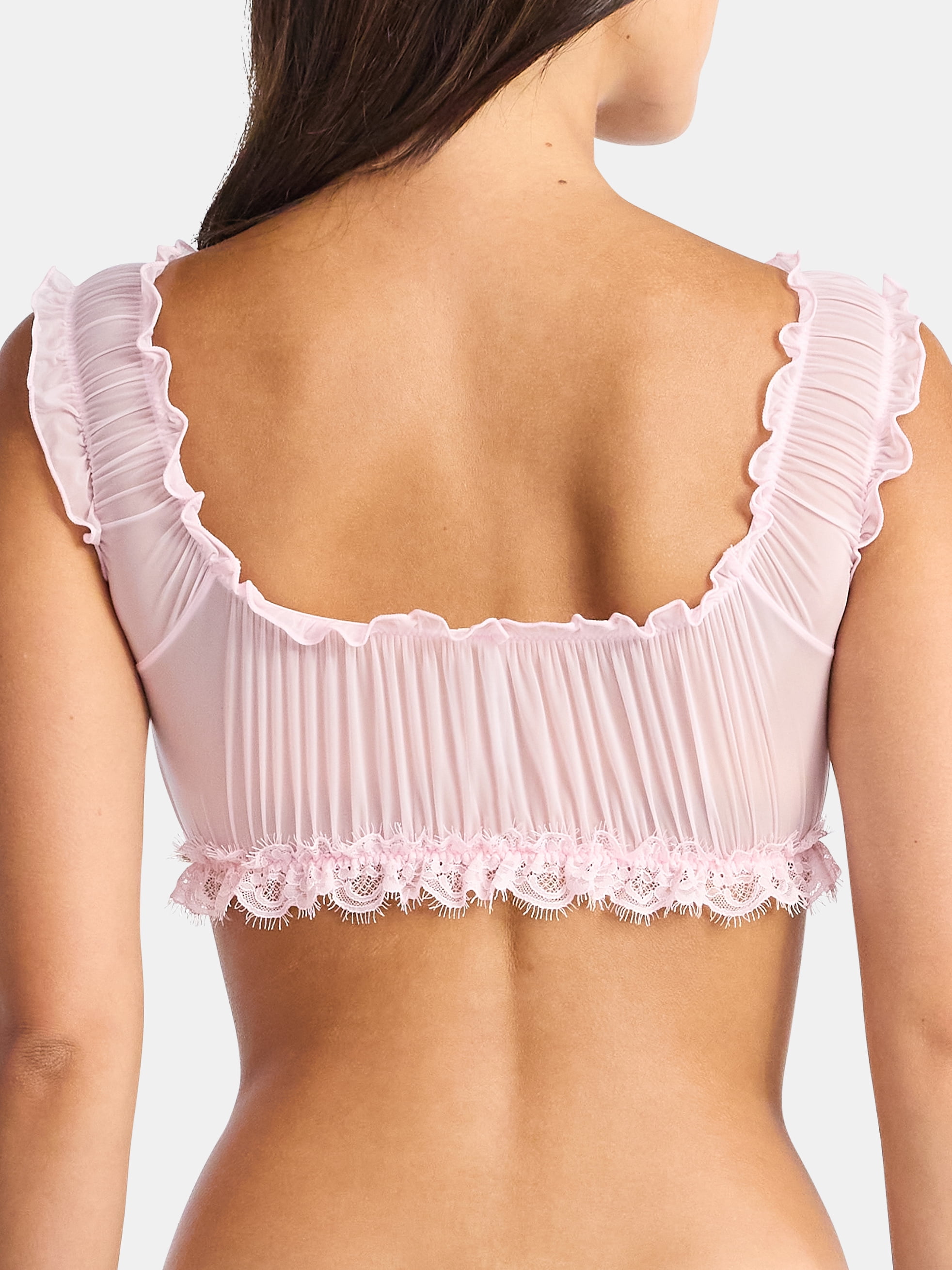 No Boundaries Valentine's Day Chiffon Bralette, Women’s